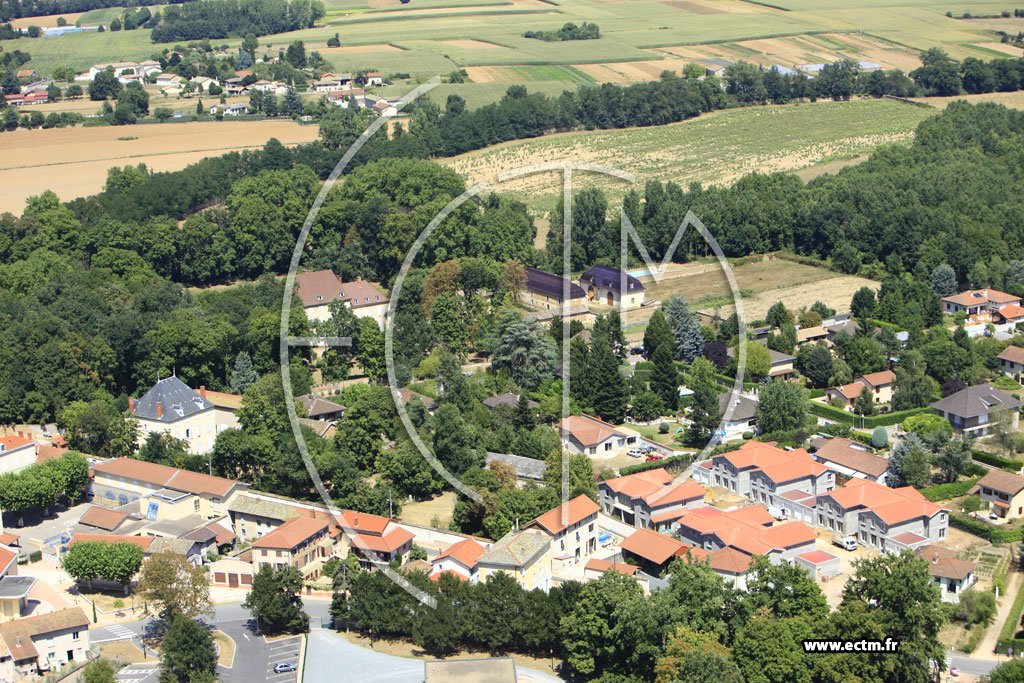 Photo arienne de Saint-Georges-de-Reneins