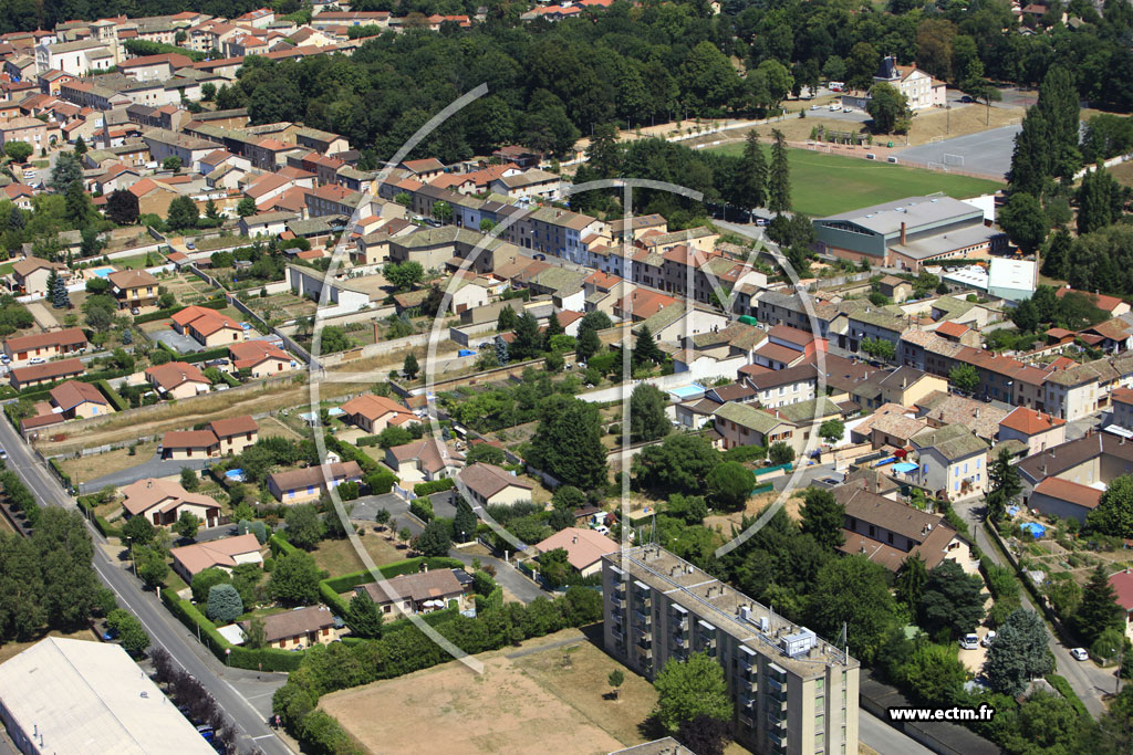 Photo arienne de Saint-Georges-de-Reneins