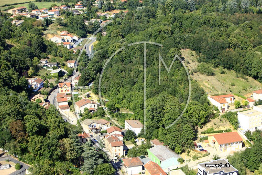 Photo arienne de Trvoux (Monte de Pronde)