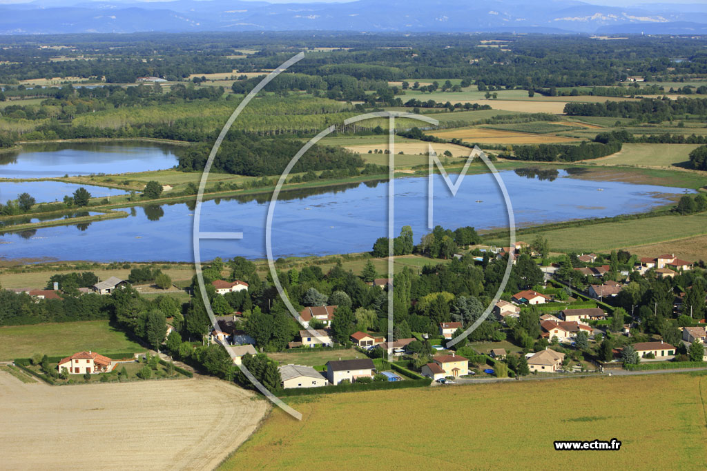 Photo arienne de Villars-les-Dombes