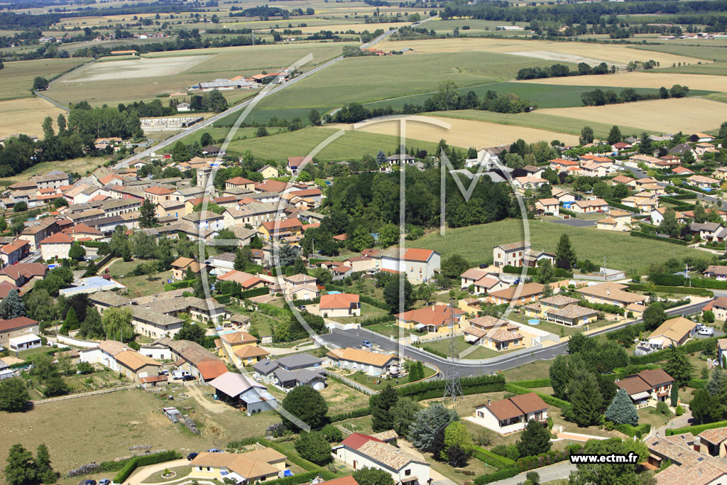 Photo arienne de Villeneuve