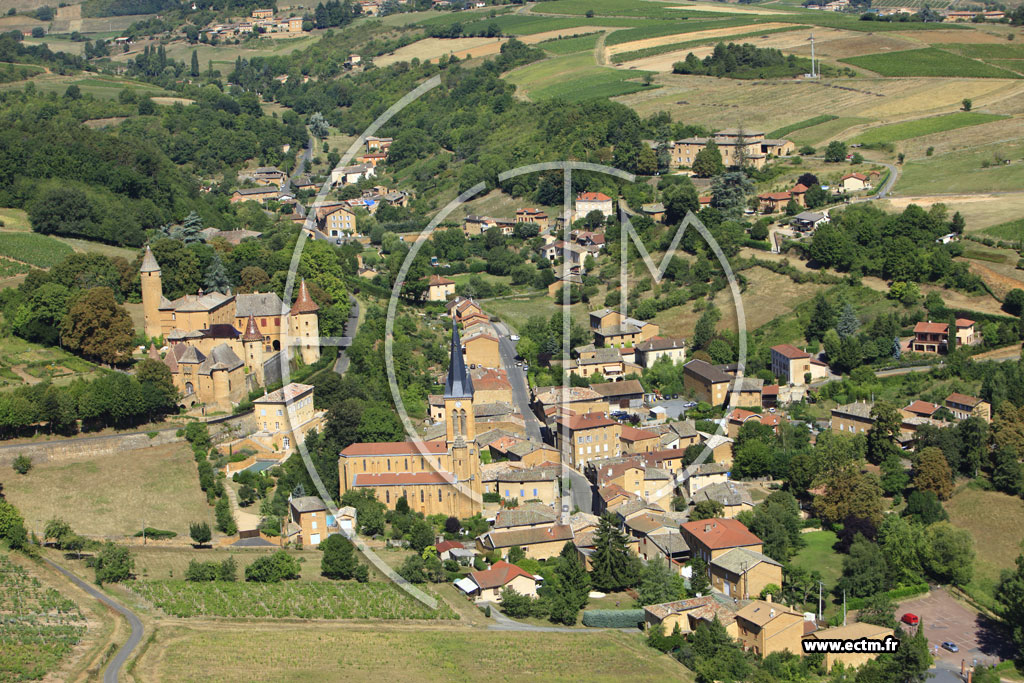 Photo arienne de Jarnioux