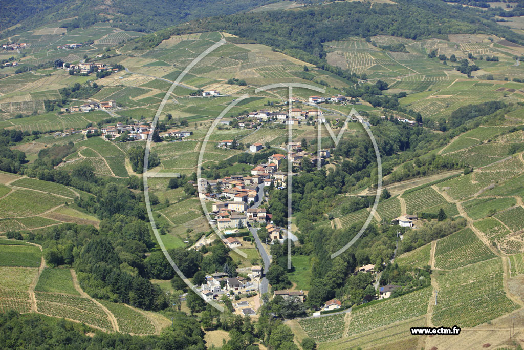 Photo arienne de Le Perron (La Creuse)