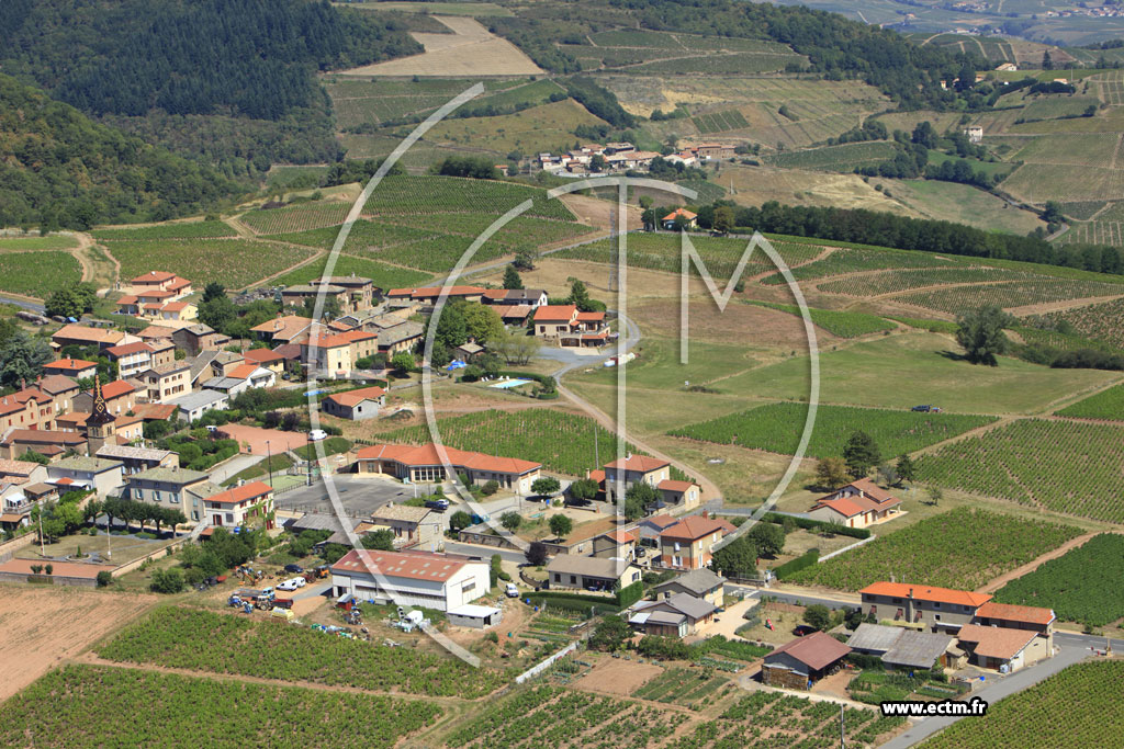 Photo arienne de Montmelas-Saint-Sorlin