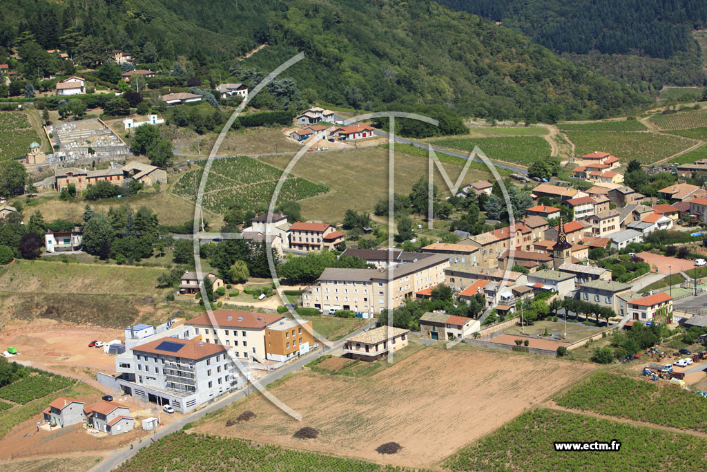 Photo arienne de Montmelas-Saint-Sorlin
