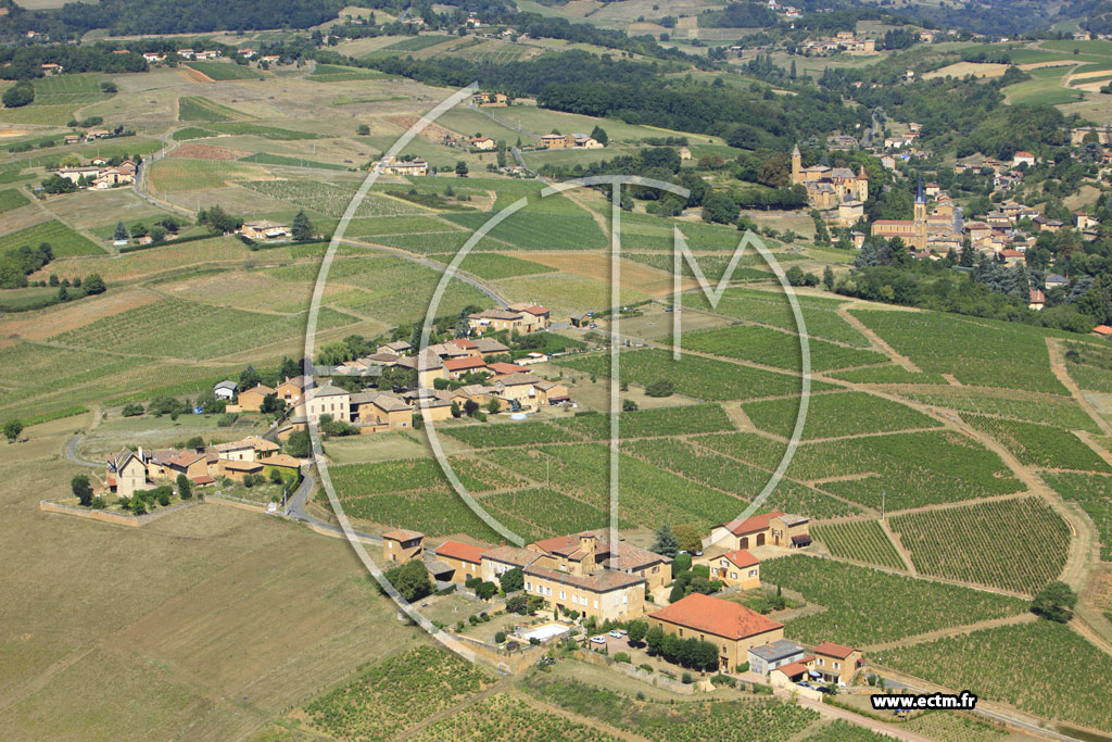 Photo arienne de Pouilly-le-Monial (Graves)