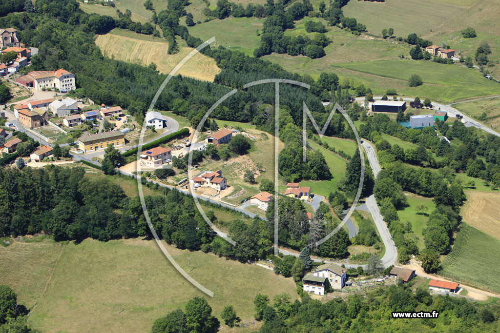 Photo arienne de Saint-Just-d'Avray