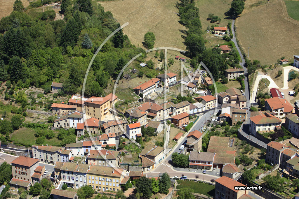 Photo arienne de Valsonne