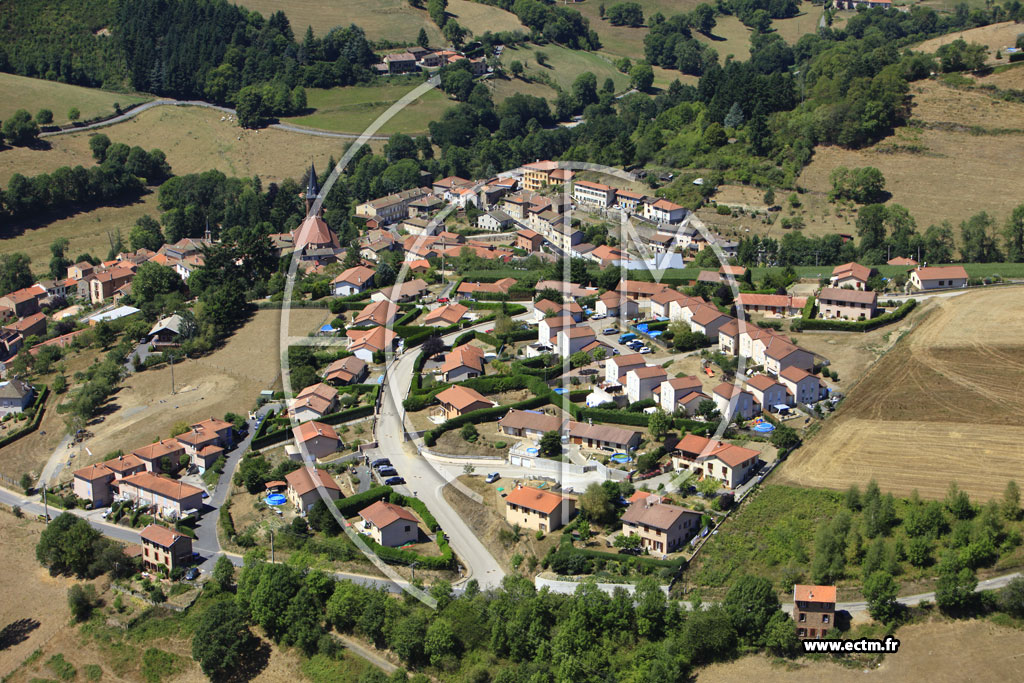 Photo arienne de Valsonne