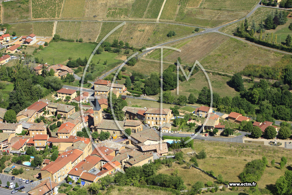 Photo arienne de Ville sur Jarnioux