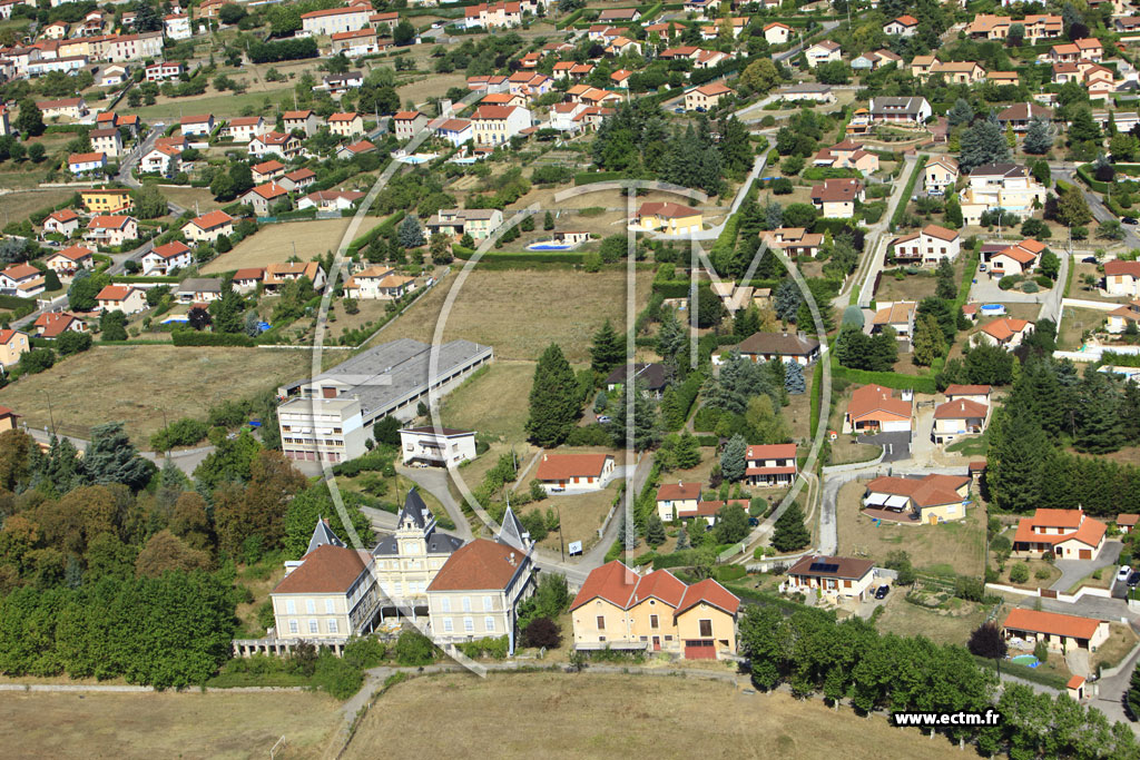 Photo arienne de Saint-Martin-la-Plaine