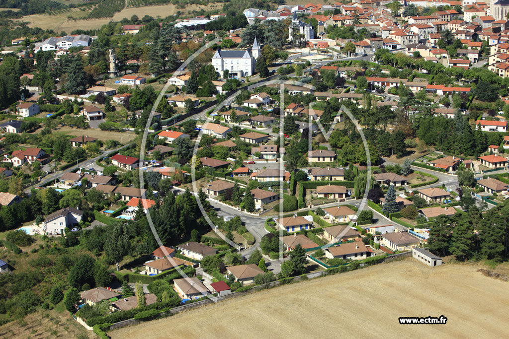 Photo arienne de Saint-Martin-la-Plaine