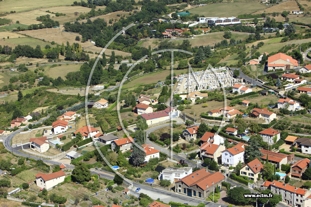 Photo arienne de Saint-Martin-la-Plaine