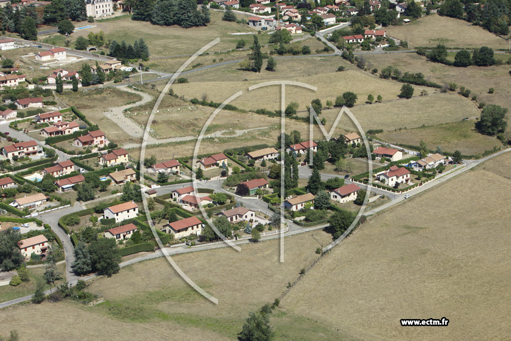Photo arienne de Saint-Maurice-sur-Dargoire