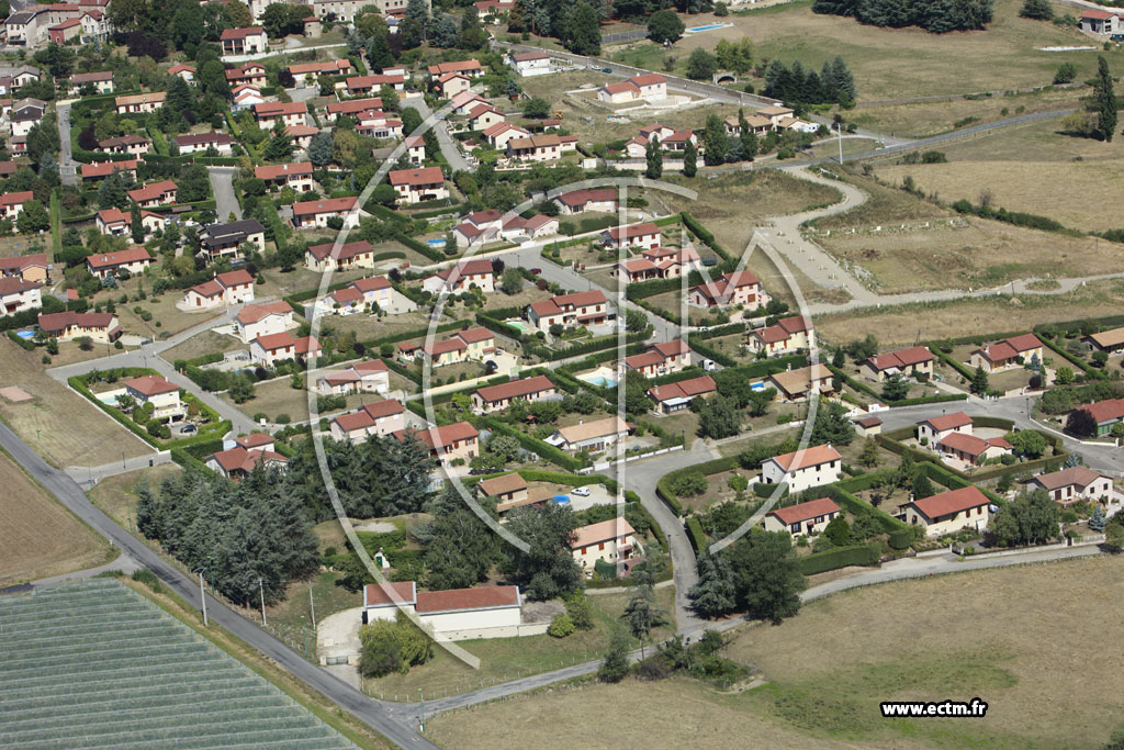 Photo arienne de Saint-Maurice-sur-Dargoire