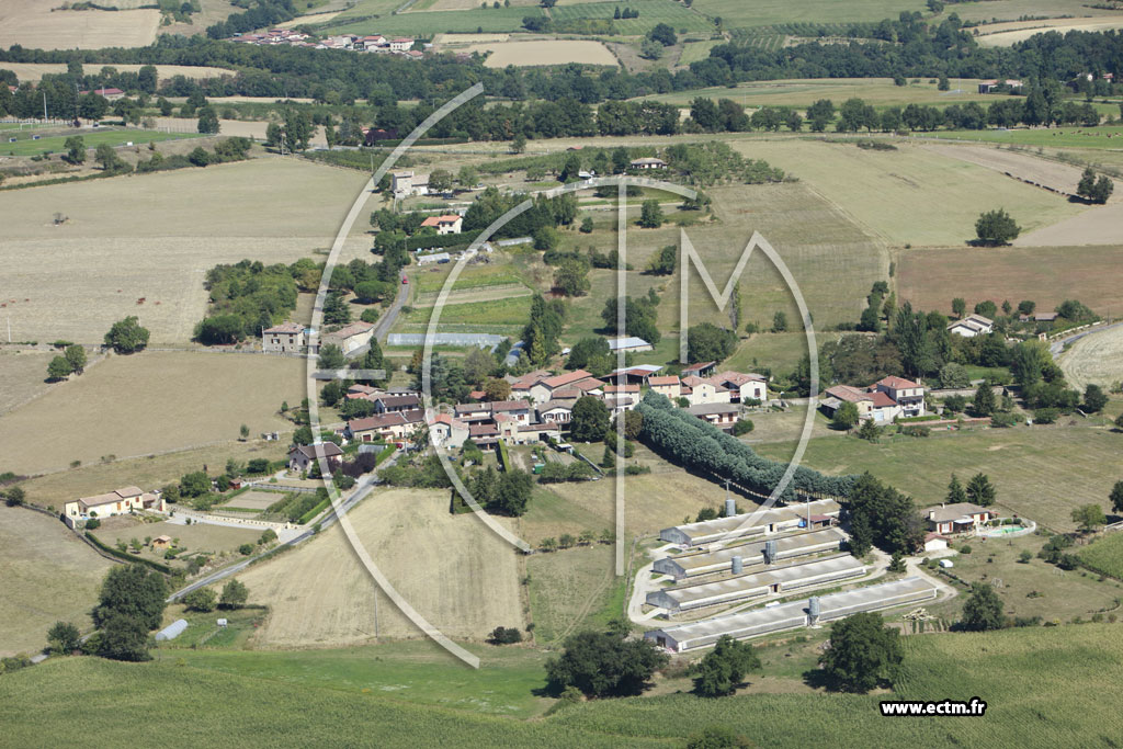 Photo arienne de Saint-Maurice-sur-Dargoire (La Revanche)