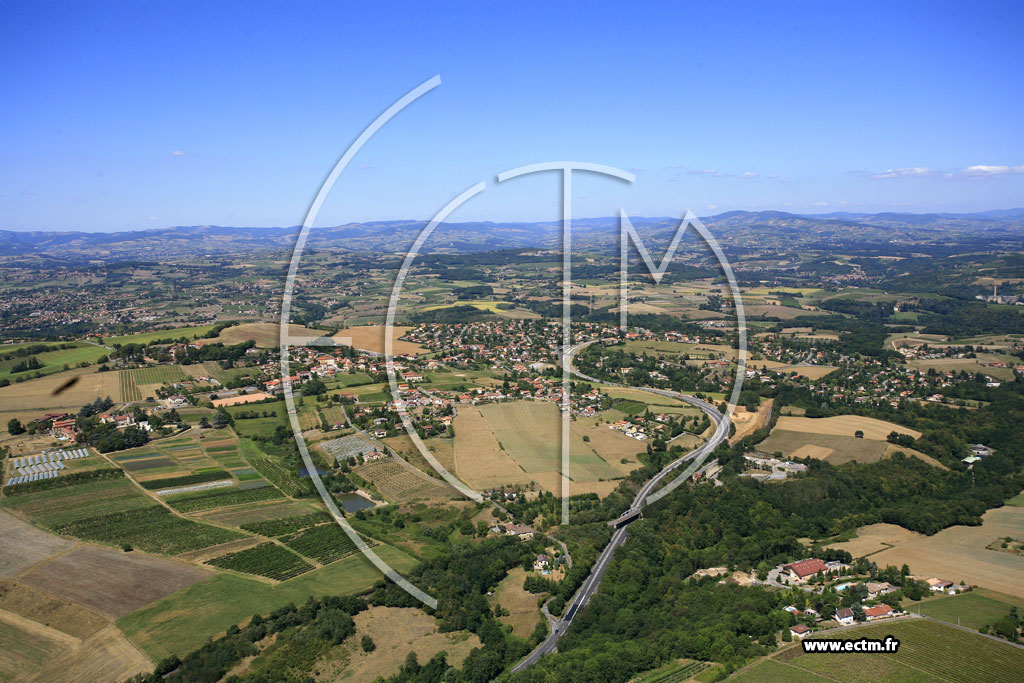 Photo arienne de Fleurieux-sur-l'Arbresle