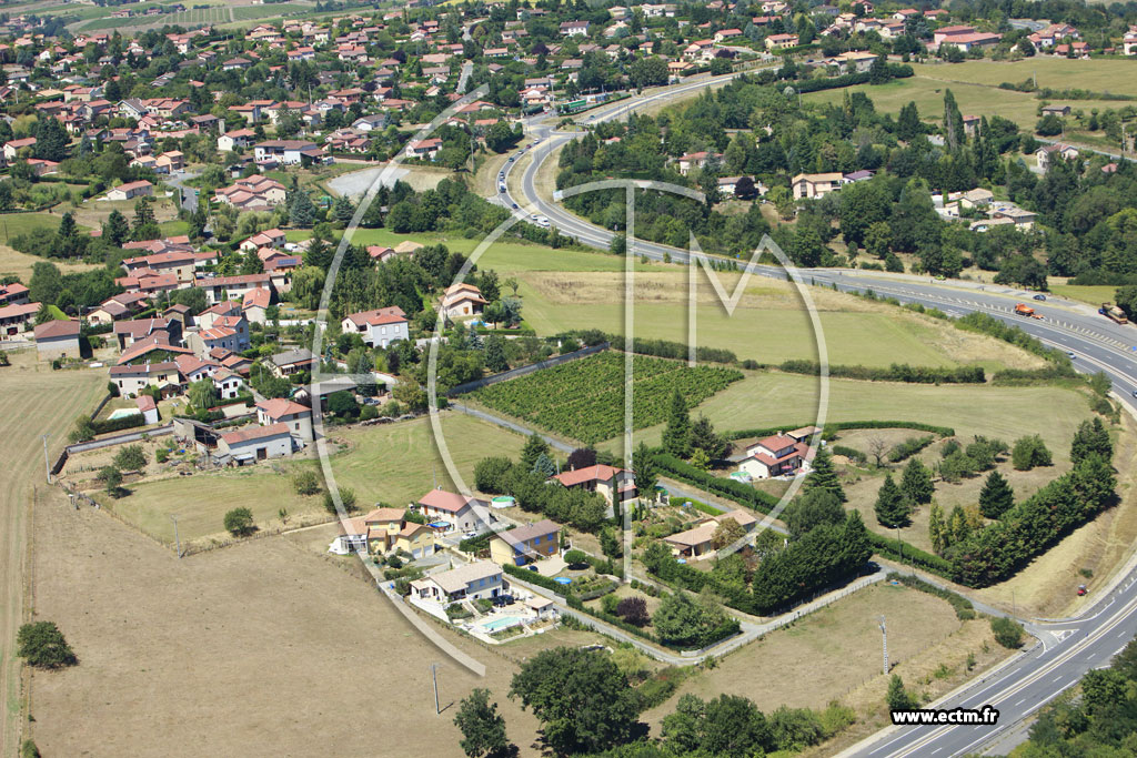 Photo arienne de Fleurieux-sur-l'Arbresle