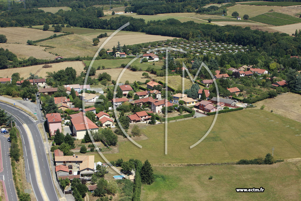 Photo arienne de Fleurieux-sur-l'Arbresle
