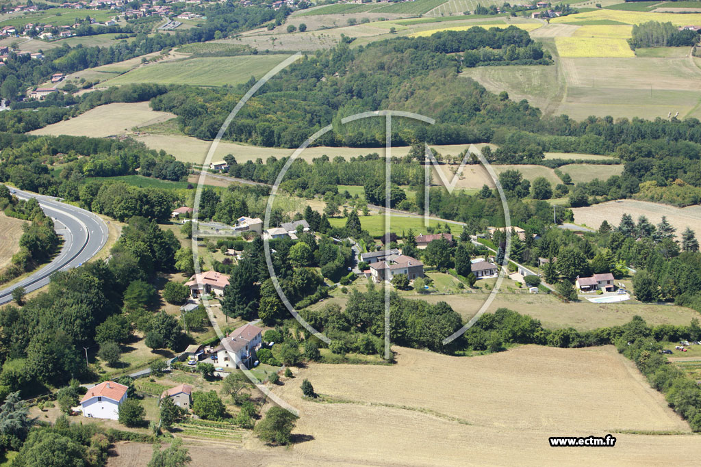 Photo arienne de Fleurieux-sur-l'Arbresle