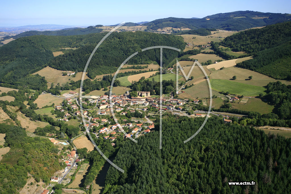 Photo arienne de Joux