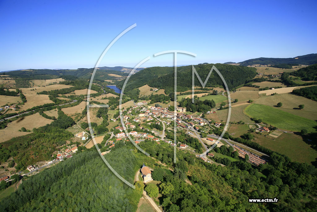 Photo arienne de Joux
