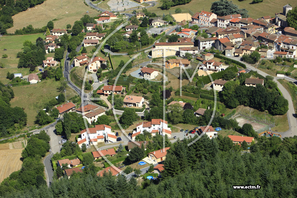 Photo arienne de Joux