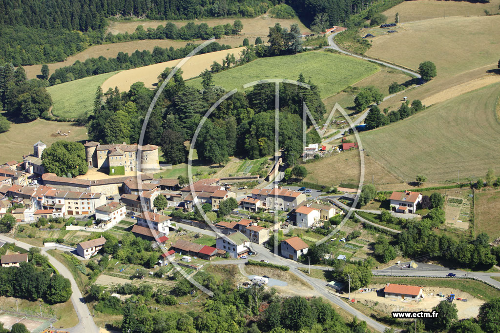 Photo arienne de Joux