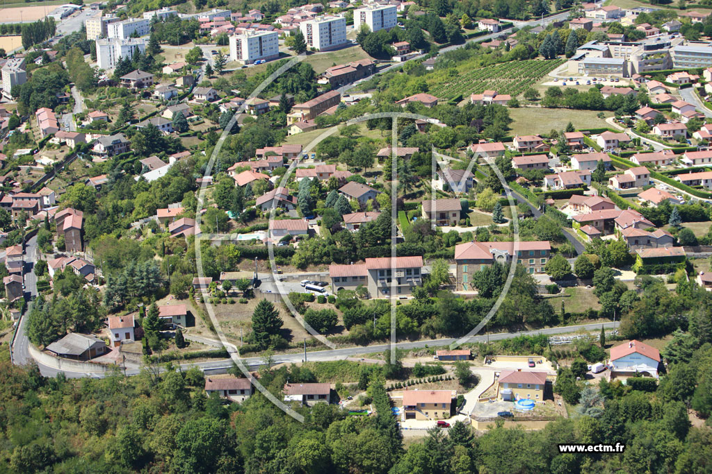 Photo arienne de L'Arbresle (Nord)