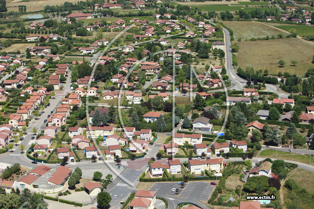 Photo arienne de L'Arbresle (Nord)