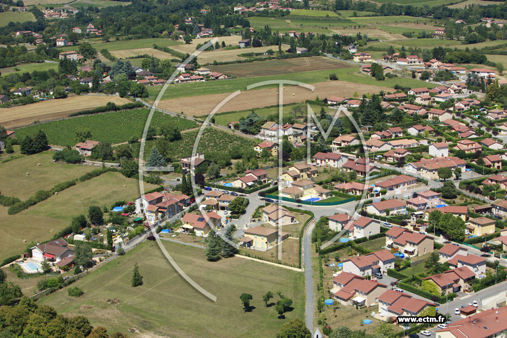 Photo arienne de L'Arbresle (Nord)
