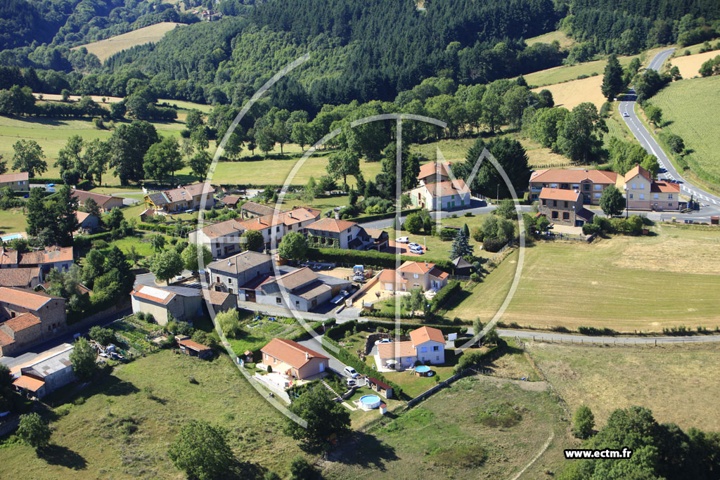 Photo arienne de Les Sauvages