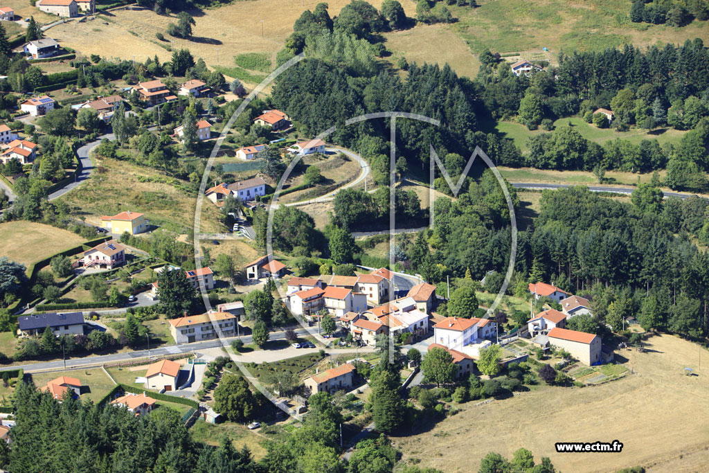 Photo arienne de Les Sauvages (Charpenay)