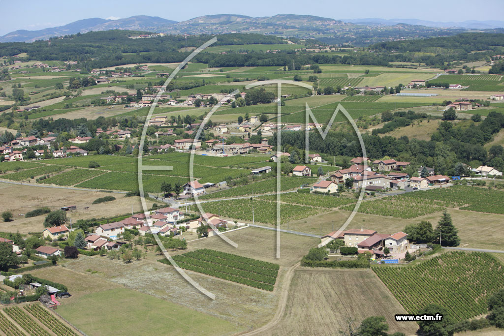 Photo arienne de Nuelles