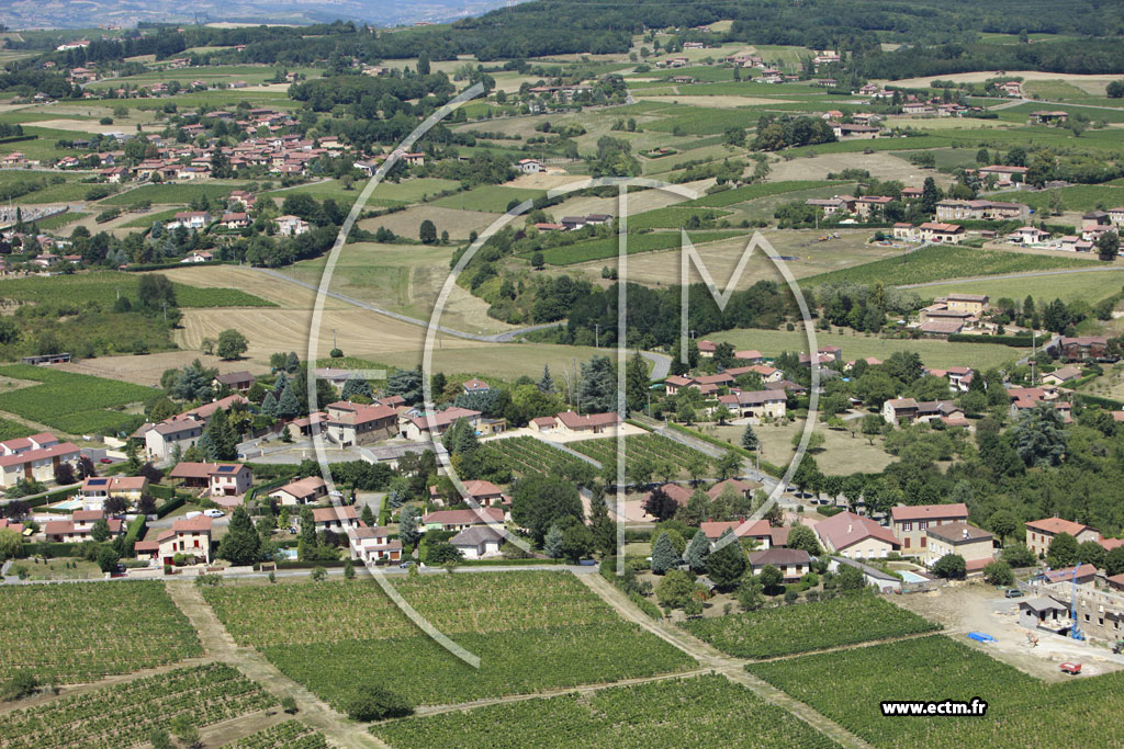 Photo arienne de Nuelles