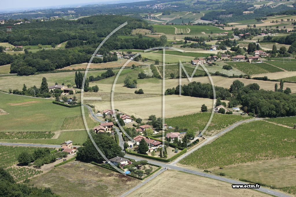 Photo arienne de Saint-Germain-sur-l'Arbresle