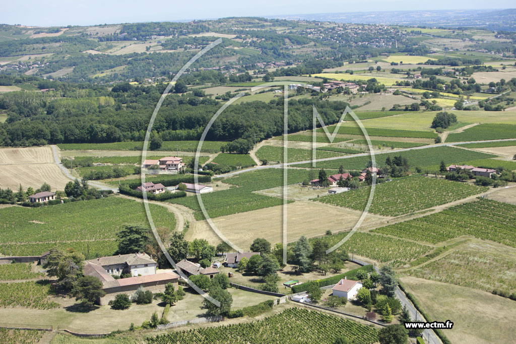 Photo arienne de Saint-Germain-sur-l'Arbresle