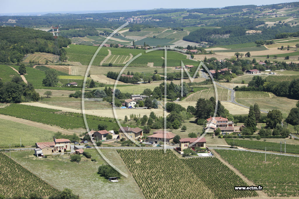Photo arienne de Saint-Germain-sur-l'Arbresle
