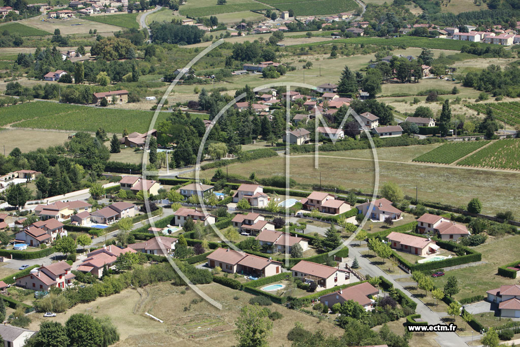 Photo arienne de Saint-Germain-sur-l'Arbresle