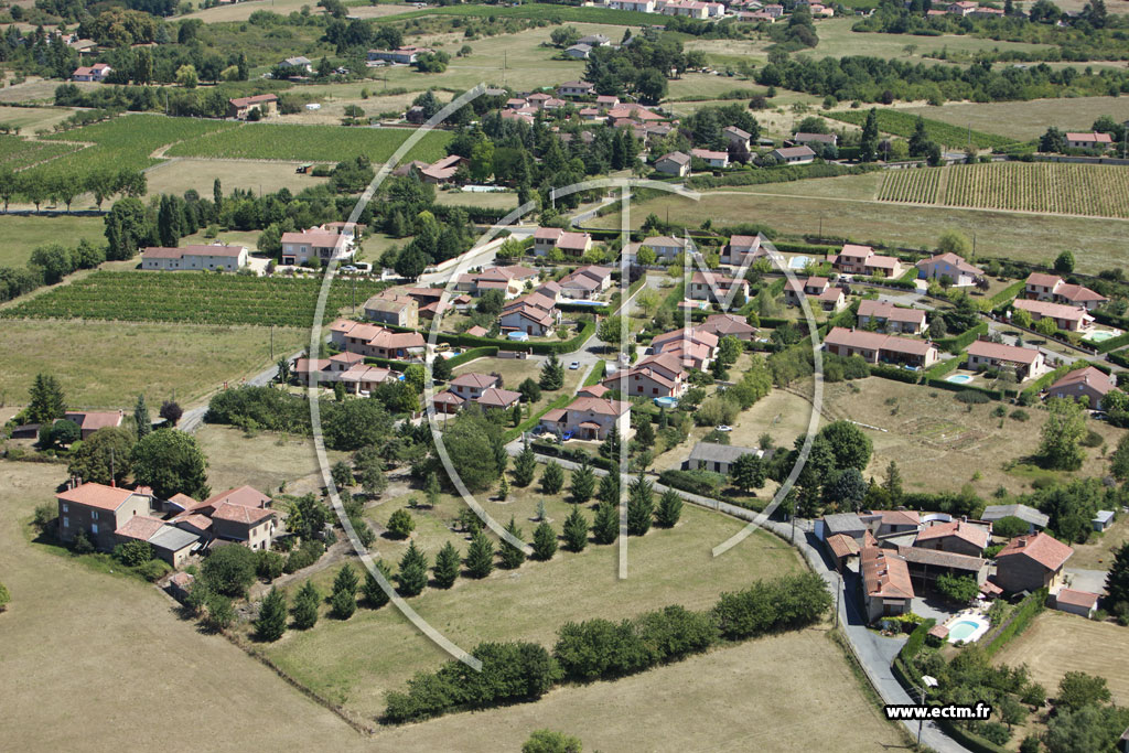 Photo arienne de Saint-Germain-sur-l'Arbresle