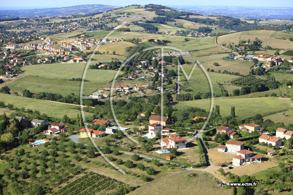 Photo arienne de Saint-Pierre-la-Palud (Le Petit Saint-Bonnet)