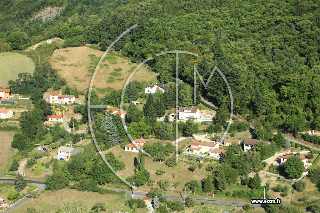 Photo arienne de Saint-Pierre-la-Palud (Le Petit Saint-Bonnet)