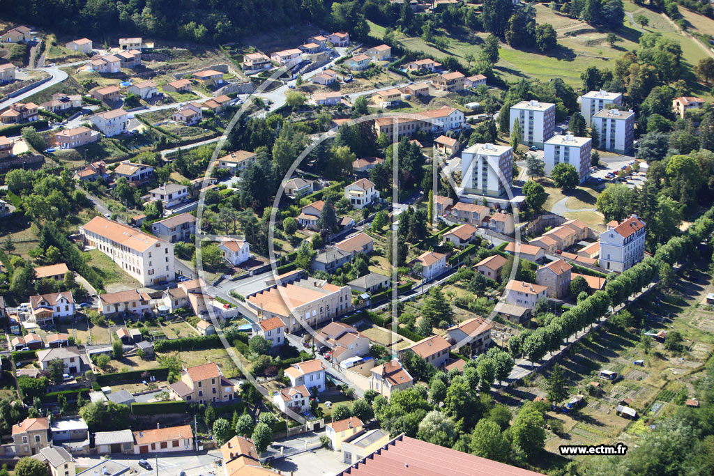 Photo arienne de Tarare