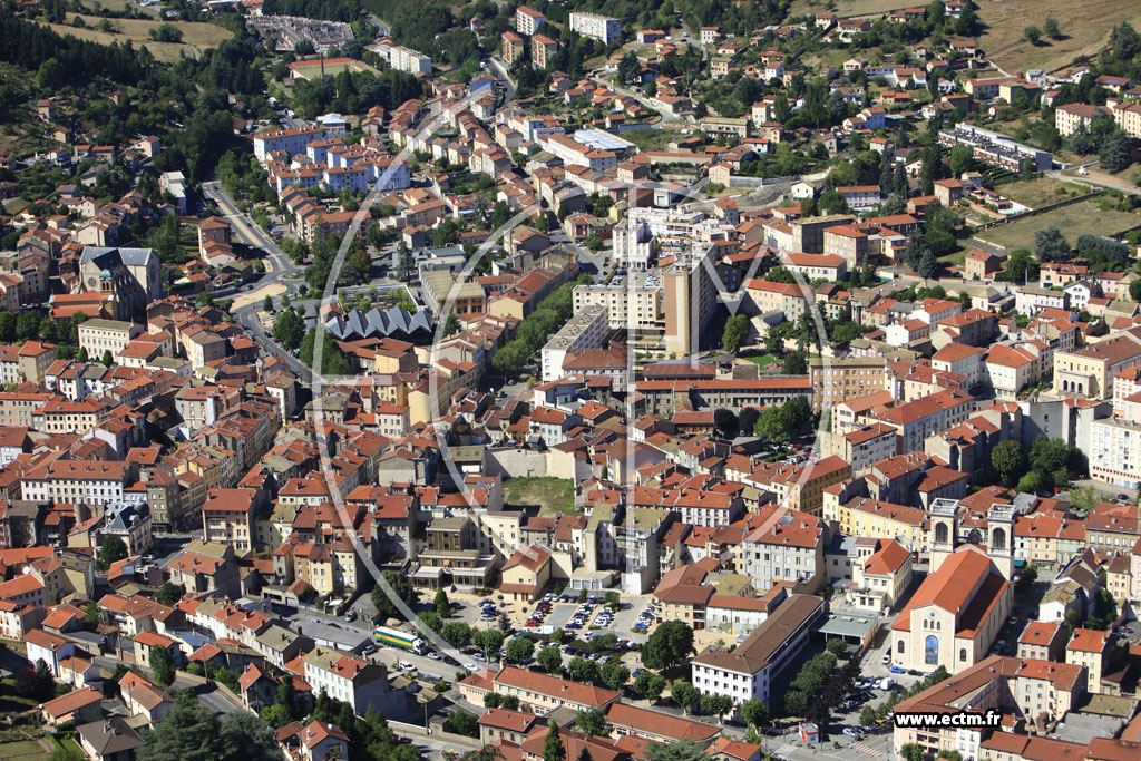 Photo arienne de Tarare