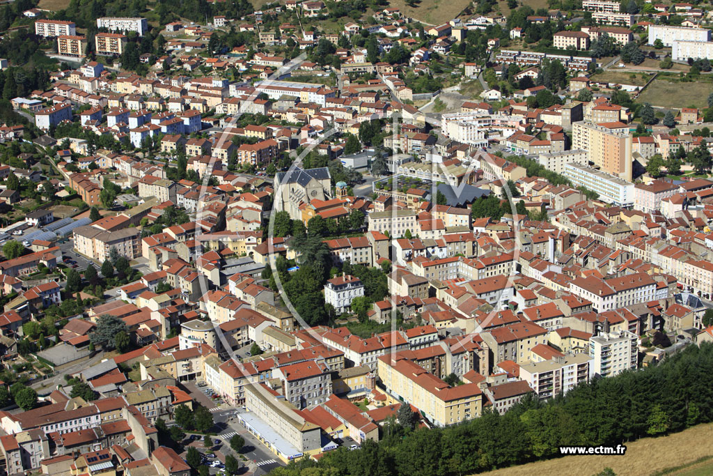 Photo arienne de Tarare