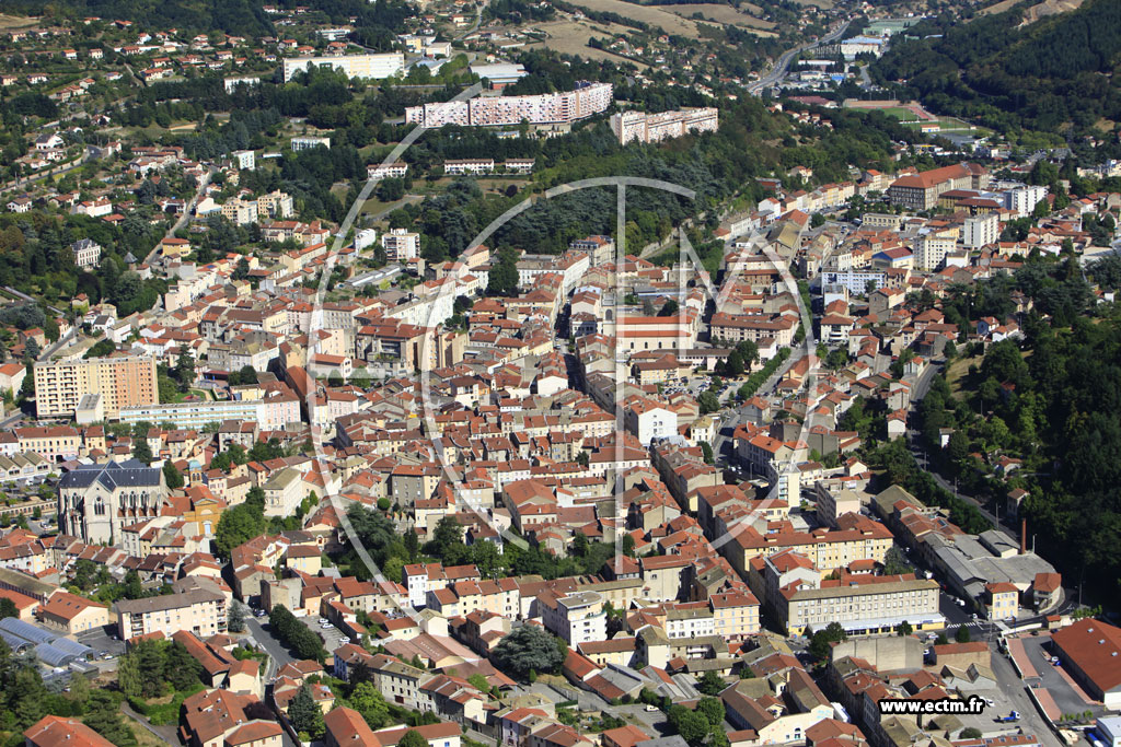 Photo arienne de Tarare