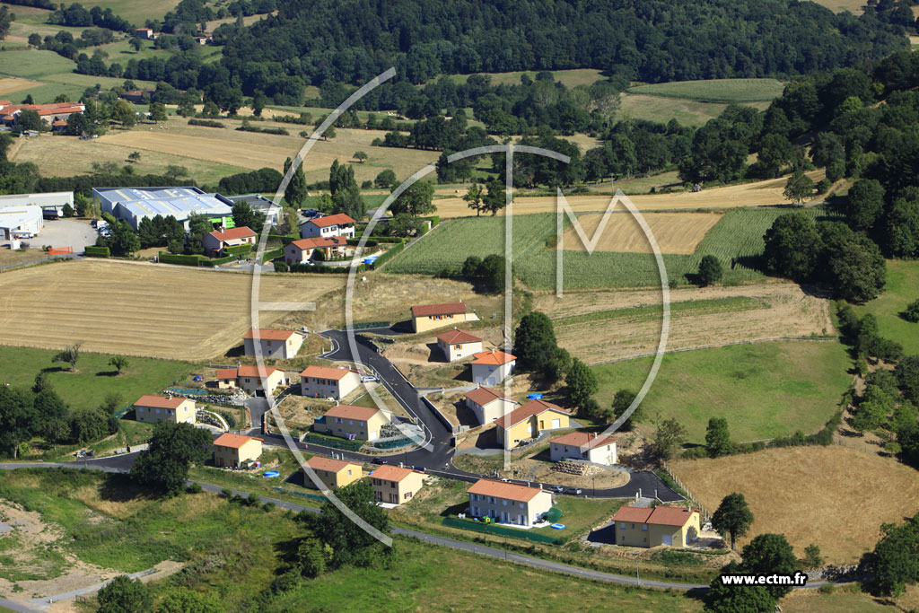 Photo arienne de Villechenve
