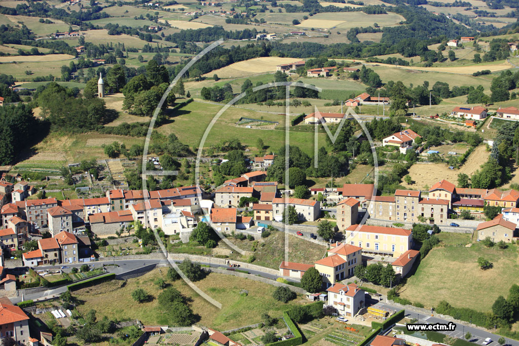 Photo arienne de Villechenve