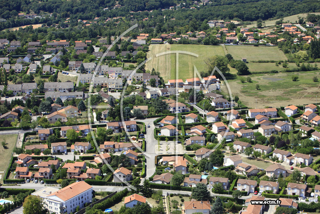 Photo arienne de Brignais