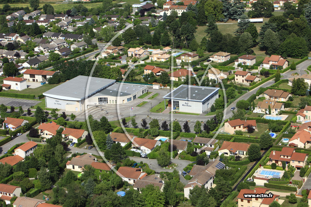 Photo arienne de Chaponnay
